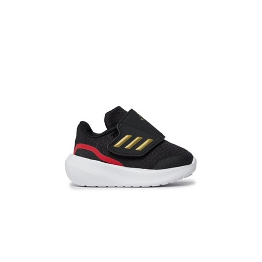 adidas Sneakersy RunFalcon 3.0 Hook-and-Loop Shoes IG5390 Czarny ze sklepu MODIVO w kategorii Buty sportowe dziecięce - zdjęcie 170967677
