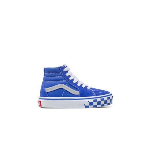 Vans Sneakersy Sk8-Hi VN000D5FAC61 Niebieski ze sklepu MODIVO w kategorii Trampki dziecięce - zdjęcie 170967925