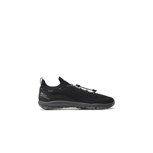 Jack Wolfskin Sneakersy Spirit Knit Low M 4056621 Czarny ze sklepu MODIVO w kategorii Buty sportowe męskie - zdjęcie 170968009