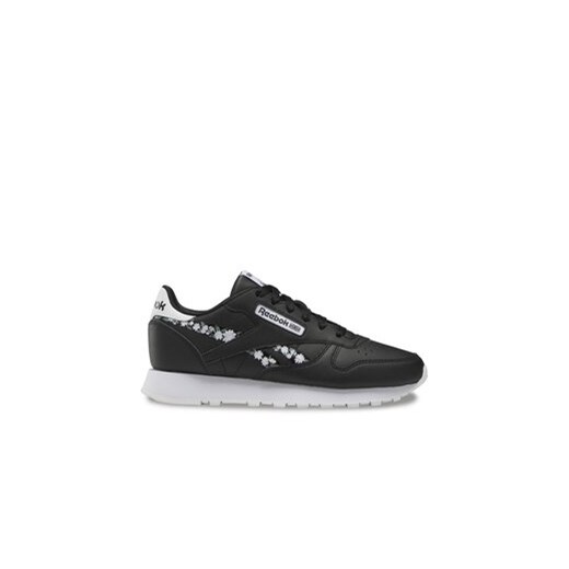 Reebok Sneakersy Classic Leather HP9525 Czarny ze sklepu MODIVO w kategorii Buty sportowe dziecięce - zdjęcie 170968087