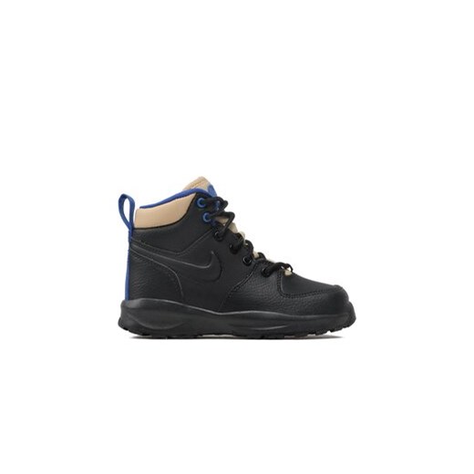 Nike Sneakersy Manoa Ltr (Ps) BQ5373 003 Czarny ze sklepu MODIVO w kategorii Buty zimowe dziecięce - zdjęcie 170968285