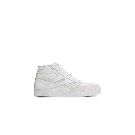 Reebok Sneakersy Club C Form Hi FZ6030 Biały ze sklepu MODIVO w kategorii Buty sportowe męskie - zdjęcie 170968757