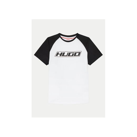 Hugo T-Shirt G00016 S Biały Regular Fit ze sklepu MODIVO w kategorii T-shirty chłopięce - zdjęcie 170968919