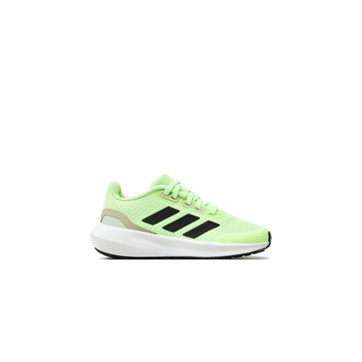 adidas Buty do biegania RunFalcon 3 Lace ID0594 Zielony ze sklepu MODIVO w kategorii Buty sportowe dziecięce - zdjęcie 170969157