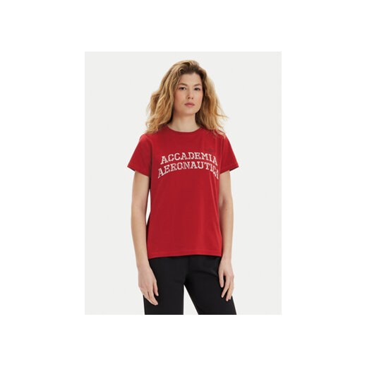 Aeronautica Militare T-Shirt 241TS2203DJ469 Czerwony Regular Fit ze sklepu MODIVO w kategorii Bluzki damskie - zdjęcie 170969179