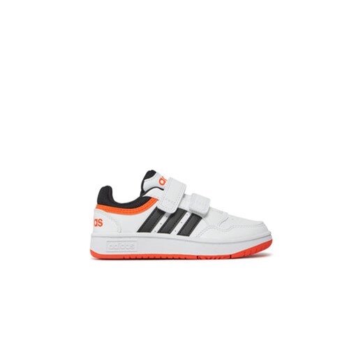 adidas Sneakersy Hoops 3.0 Cf C IG6106 Biały ze sklepu MODIVO w kategorii Buty sportowe dziecięce - zdjęcie 170969327