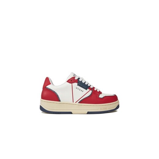 Guess Sneakersy FM8ANC LEL12 Czerwony ze sklepu MODIVO w kategorii Buty sportowe męskie - zdjęcie 170969439