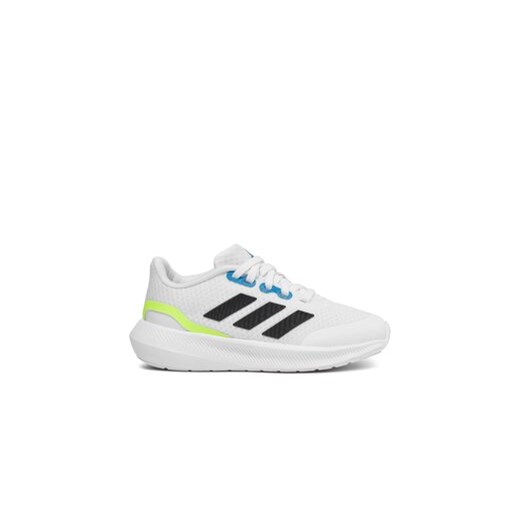 adidas Sneakersy RunFalcon 3 Lace Shoes IG7282 Biały ze sklepu MODIVO w kategorii Buty sportowe dziecięce - zdjęcie 170969539