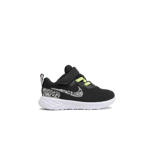 Nike Sneakersy Revolution 6 Nn Jp DV3183 001 Czarny ze sklepu MODIVO w kategorii Buty sportowe dziecięce - zdjęcie 170969599