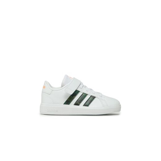 adidas Sneakersy Grand Court Lifestyle Court IF2885 Biały ze sklepu MODIVO w kategorii Buty sportowe dziecięce - zdjęcie 170969669
