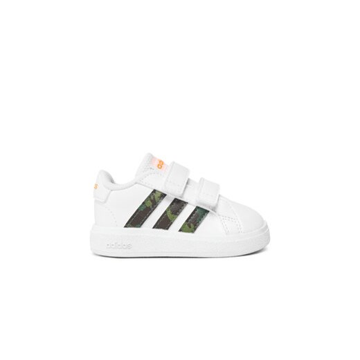 adidas Buty Grand Court Lifestyle Hook and Loop Shoes IF2886 Biały 27 MODIVO