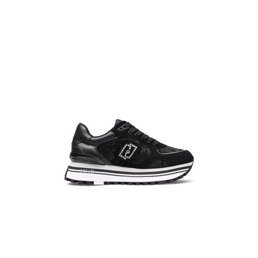 Liu Jo Sneakersy Maxi Wonder 61 BF3091 PX066 Czarny ze sklepu MODIVO w kategorii Buty sportowe damskie - zdjęcie 170969819
