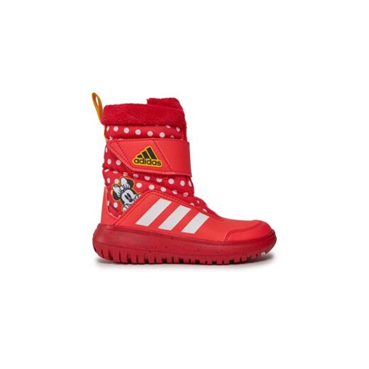 adidas Buty Winterplay x Disney Shoes Kids IG7188 Czerwony ze sklepu MODIVO w kategorii Buty zimowe dziecięce - zdjęcie 170969866