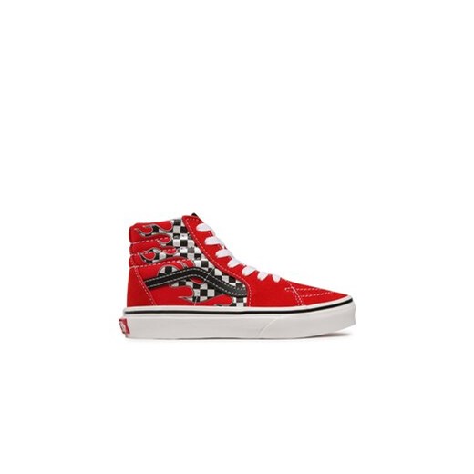Vans Sneakersy Sk8-Hi VN000D5FIZQ1 Czerwony ze sklepu MODIVO w kategorii Trampki dziecięce - zdjęcie 170970157