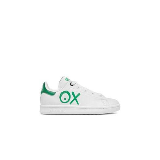 adidas Sneakersy Stan Smith Shoes HQ6729 Biały ze sklepu MODIVO w kategorii Trampki dziecięce - zdjęcie 170970319