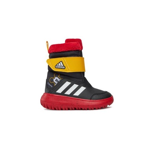 adidas Buty Winterplay x Disney Shoes Kids IG7190 Czarny ze sklepu MODIVO w kategorii Buty zimowe dziecięce - zdjęcie 170970535