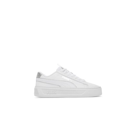 Puma Sneakersy Smash Platform v3 Pop Up 392504 02 Biały ze sklepu MODIVO w kategorii Trampki damskie - zdjęcie 170970698