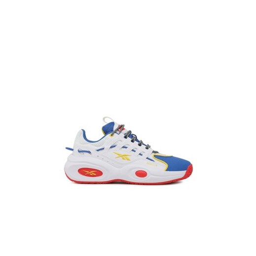 Reebok Sneakersy Solution Mid HP4387 Biały ze sklepu MODIVO w kategorii Buty sportowe dziecięce - zdjęcie 170970767