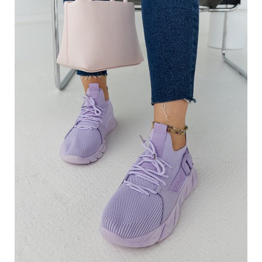 Buty sportowe damskie Gemre sneakersy sznurowane płaskie 