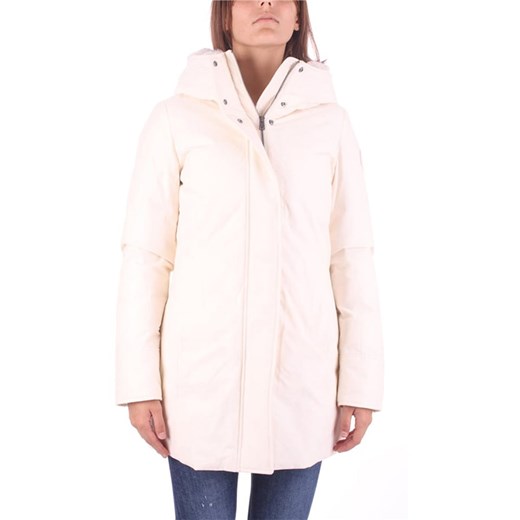 Woolrich Parka puchowa &quot;Boulder&quot; w kolorze kremowym ze sklepu Limango Polska w kategorii Kurtki damskie - zdjęcie 170974818