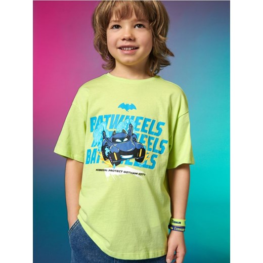 Sinsay - Koszulka Batwheels - żółty ze sklepu Sinsay w kategorii T-shirty chłopięce - zdjęcie 170977809