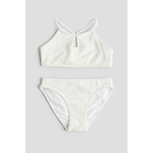 H & M - Kostium bikini - Biały ze sklepu H&M w kategorii Stroje kąpielowe - zdjęcie 170979557