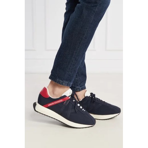 Buty sportowe męskie Armani Exchange z tworzywa sztucznego