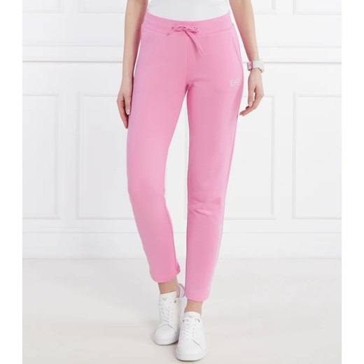 EA7 Spodnie dresowe | Regular Fit ze sklepu Gomez Fashion Store w kategorii Spodnie damskie - zdjęcie 170980327