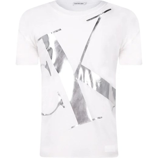 CALVIN KLEIN JEANS T-shirt | Regular Fit ze sklepu Gomez Fashion Store w kategorii T-shirty chłopięce - zdjęcie 170980335