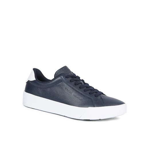 Tommy Hilfiger Sneakersy Th Court Better Lth Tumbled FM0FM04972 Granatowy Tommy Hilfiger 42 MODIVO