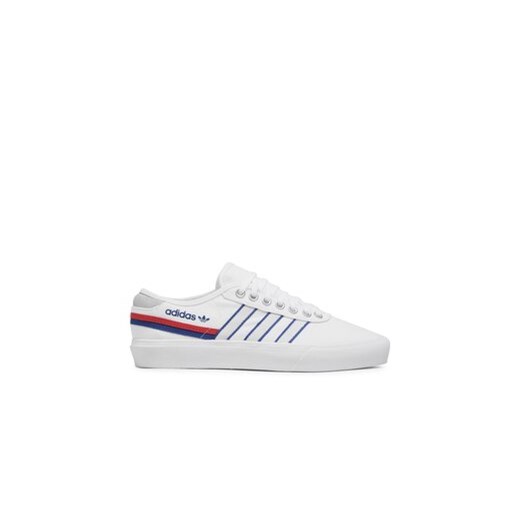 adidas Sneakersy Delpala FV0639 Biały ze sklepu MODIVO w kategorii Trampki męskie - zdjęcie 170984826