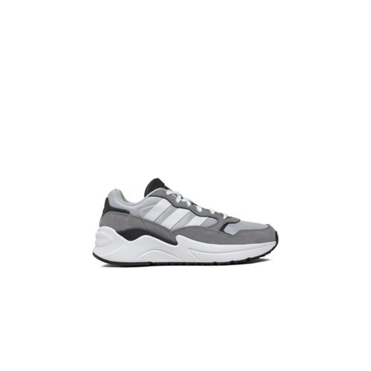 adidas Sneakersy Retropy Adisuper Shoes HQ1838 Szary ze sklepu MODIVO w kategorii Buty sportowe damskie - zdjęcie 170984848