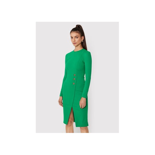 Pinko Sukienka codzienna Altea 1G1892 1739 Zielony Regular Fit ze sklepu MODIVO w kategorii Sukienki - zdjęcie 170984876