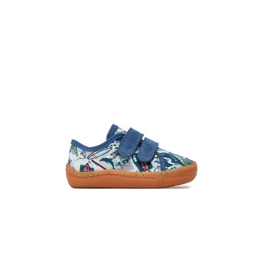 Froddo Sneakersy Barefoot Canvas G1700379-12 M Niebieski ze sklepu MODIVO w kategorii Buty sportowe dziecięce - zdjęcie 170985066