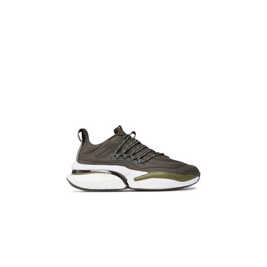 adidas Sneakersy Alphaboost V1 IG5069 Zielony ze sklepu MODIVO w kategorii Buty sportowe męskie - zdjęcie 170985149
