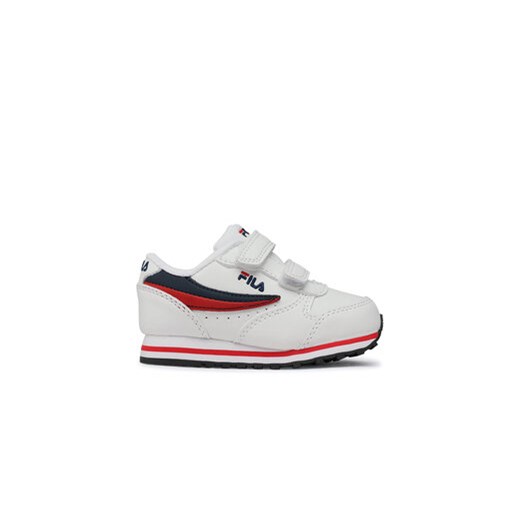 Fila Sneakersy Orbit Velcro Infants 1011080.98F Biały ze sklepu MODIVO w kategorii Buty sportowe dziecięce - zdjęcie 170985366