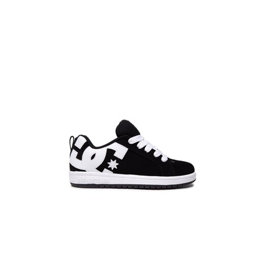 DC Sneakersy Court Graffik ADBS100207 Czarny ze sklepu MODIVO w kategorii Buty sportowe dziecięce - zdjęcie 170985708