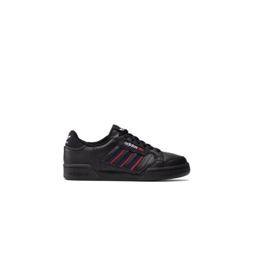 adidas Sneakersy Continental 80 Stripes FX5091 Czarny ze sklepu MODIVO w kategorii Buty sportowe męskie - zdjęcie 170985807