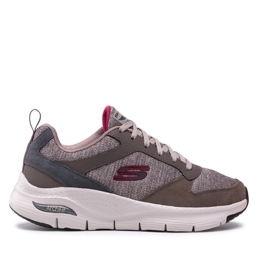 Sneakersy Skechers Roykon 232205/TPMT Taupe/Multi Skechers 44 wyprzedaż eobuwie.pl