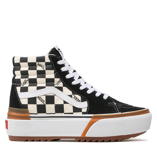 Sneakersy Vans Sk8-Hi Stacked VN0A4BTWVLV1 (Checkerboard) Multi/True ze sklepu eobuwie.pl w kategorii Trampki damskie - zdjęcie 170986716