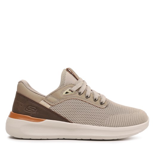 Sneakersy Skechers Lasiter 210406/TPE Taupe ze sklepu eobuwie.pl w kategorii Buty sportowe męskie - zdjęcie 170986827