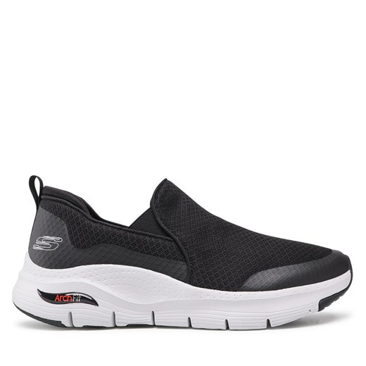 Sneakersy Skechers Banlin 232043/BKW Black/White ze sklepu eobuwie.pl w kategorii Buty sportowe męskie - zdjęcie 170986908