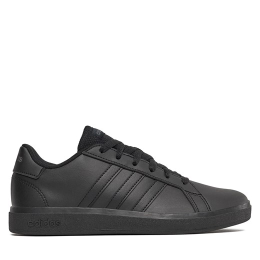 Sneakersy adidas Grand Court 2.0 K FZ6159 Czarny ze sklepu eobuwie.pl w kategorii Trampki dziecięce - zdjęcie 170987027