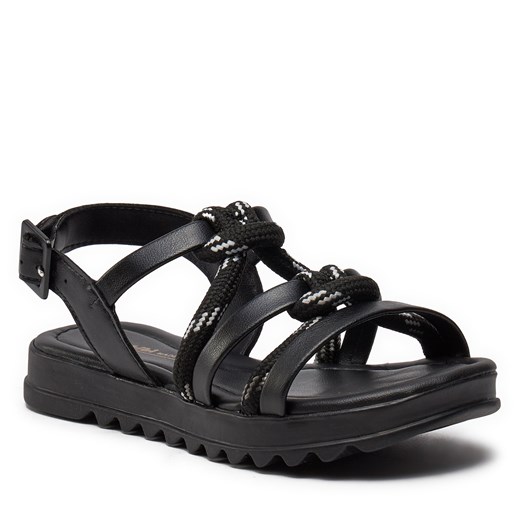 Sandały Bibi 1198027 Black Bibi 33 wyprzedaż eobuwie.pl