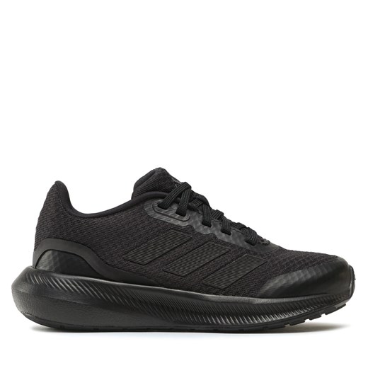 Sneakersy adidas RunFalcon 3 Sport Running Lace Shoes HP5842 Czarny ze sklepu eobuwie.pl w kategorii Buty sportowe dziecięce - zdjęcie 170987767