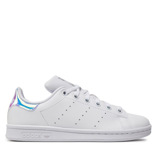 Sneakersy adidas Stan Smith J FX7521 Biały ze sklepu eobuwie.pl w kategorii Buty sportowe dziecięce - zdjęcie 170987989