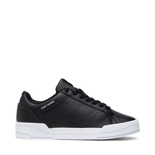 Sneakersy adidas Court Tourino H02176 Czarny ze sklepu eobuwie.pl w kategorii Trampki męskie - zdjęcie 170988026