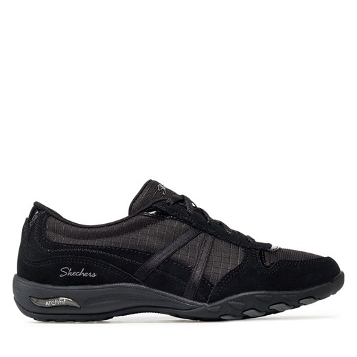 Sneakersy Skechers Perfect Day 100278/BLK Black ze sklepu eobuwie.pl w kategorii Buty sportowe damskie - zdjęcie 170988388