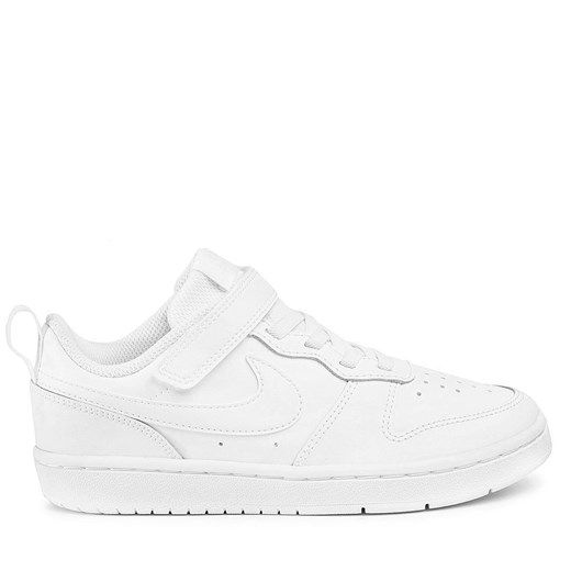 Buty Nike Court Borough Low 2 (Psv) BQ5451 100 White/White/White ze sklepu eobuwie.pl w kategorii Buty sportowe dziecięce - zdjęcie 170988556