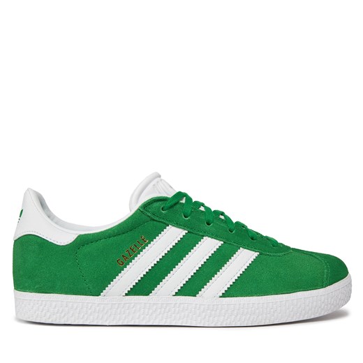 Sneakersy adidas Gazelle IE5612 Zielony ze sklepu eobuwie.pl w kategorii Trampki dziecięce - zdjęcie 170988716